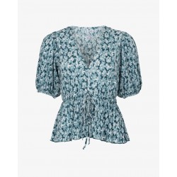3395 VERDE BLUSA POMPOM_C